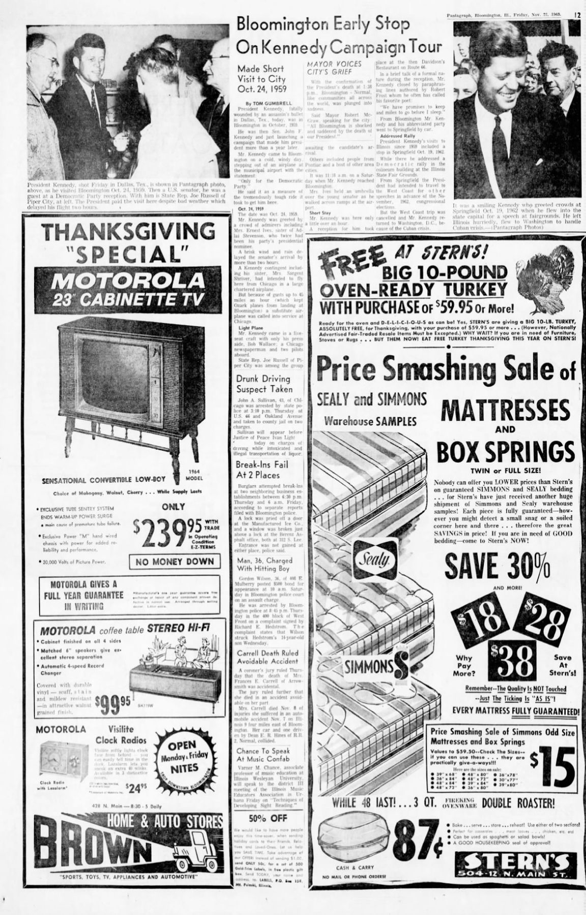 November 22, 1963, Page 12